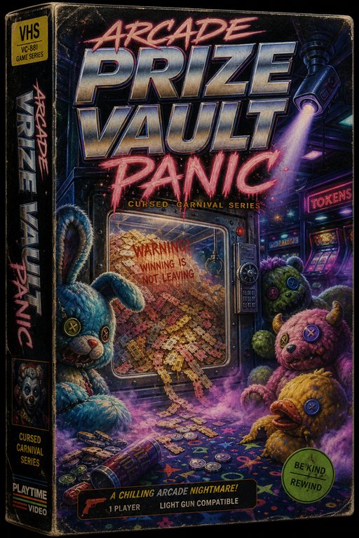 Arcade Prize Vault Panic box art
