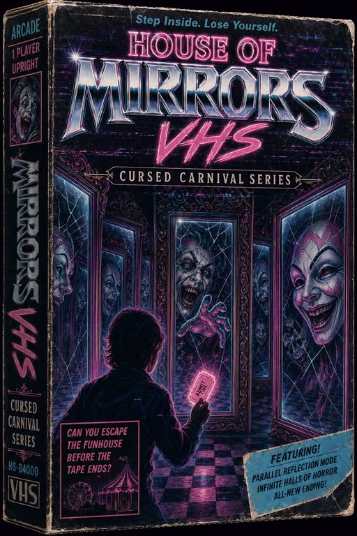 House of Mirrors VHS box art