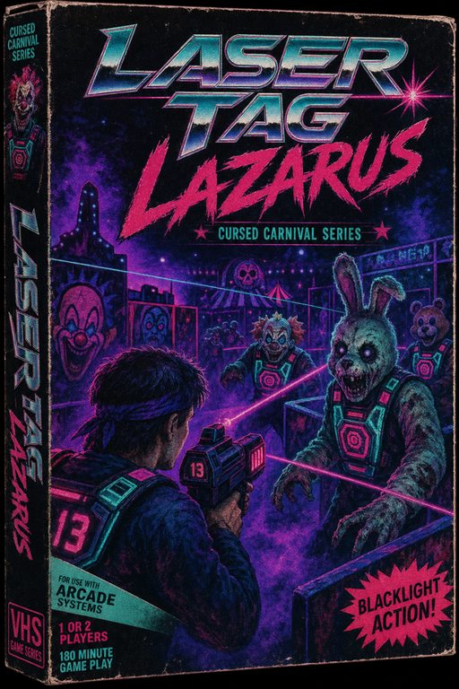 Laser Tag Lazarus box art