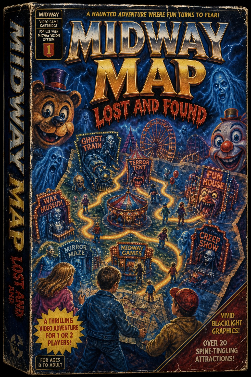 Midway Map Lost And Found box art