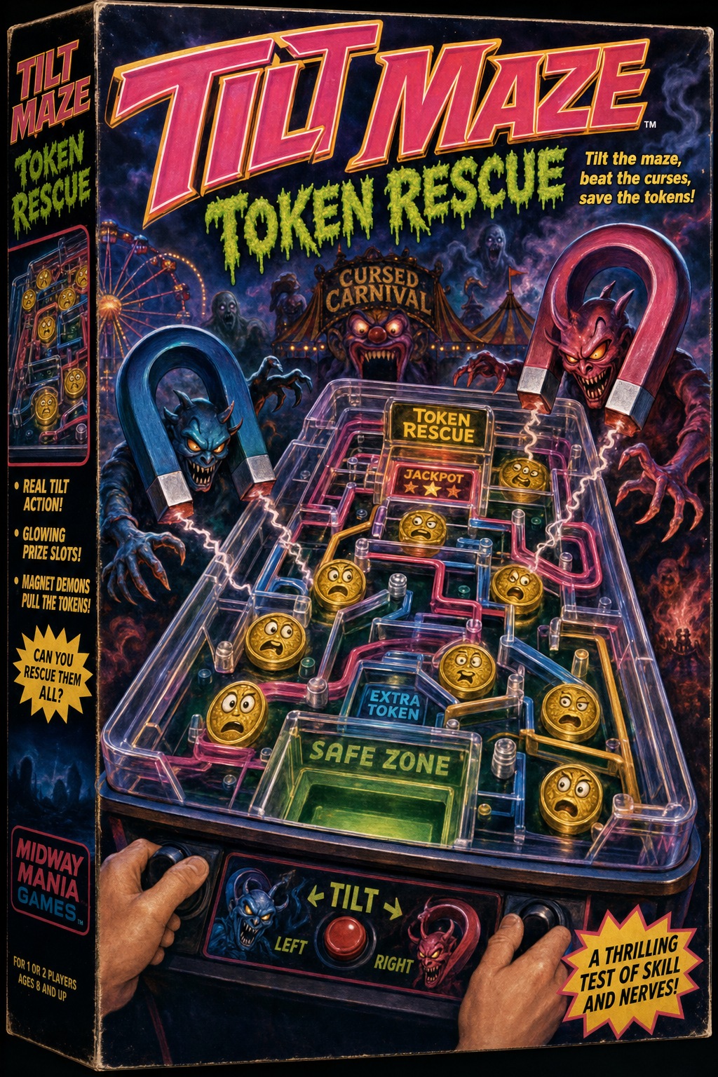 Tilt Maze Token Rescue box art