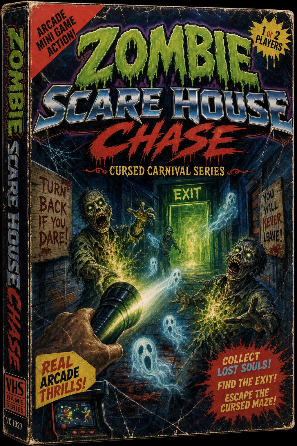 Zombie Scare House Chase box art